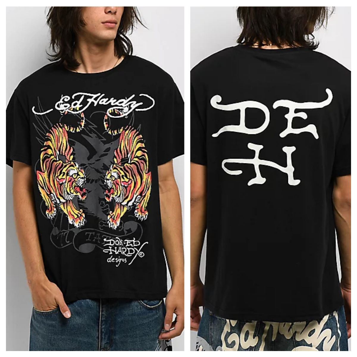 Streetwear Brand Marketing - T-shirt en coton avec motif graphique