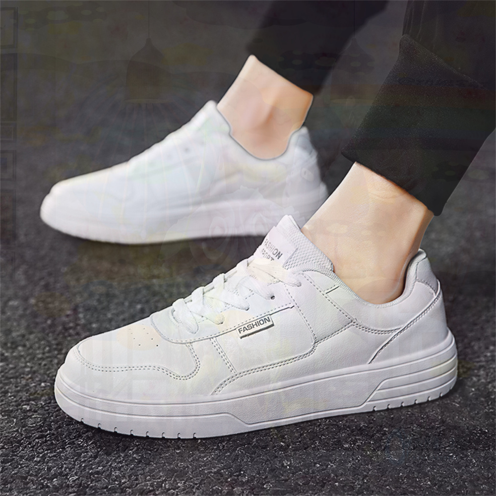 Streetwear Brand Vietnam - Avec attaches chaussures en cuir PU