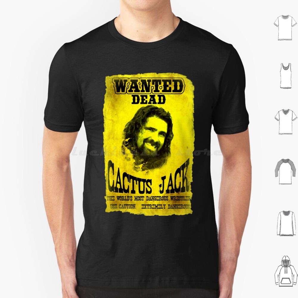 Cactus Jack Tee - Cactus Jack Wanted Icon t-shirt coton