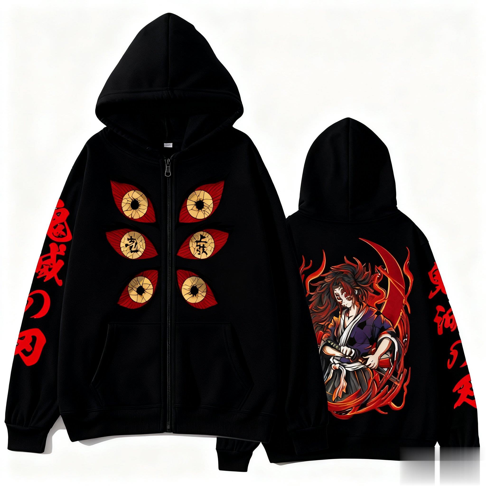 Streetwear Brand Y2K - Kokushibo hommes automne hiver 100% coton