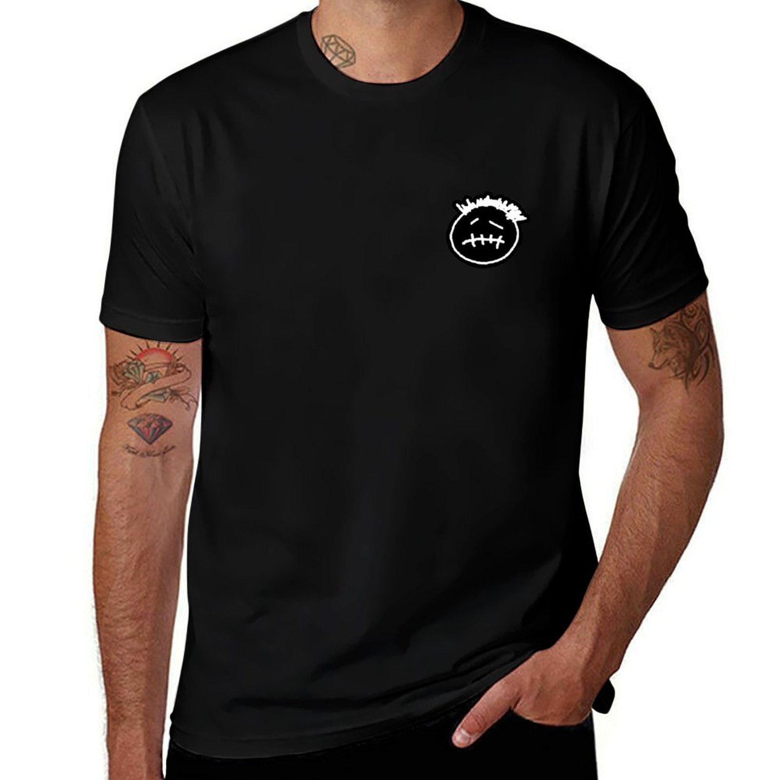 Cactus Jack Tee - T-shirt Cactus Jack Face, chemise décontractée