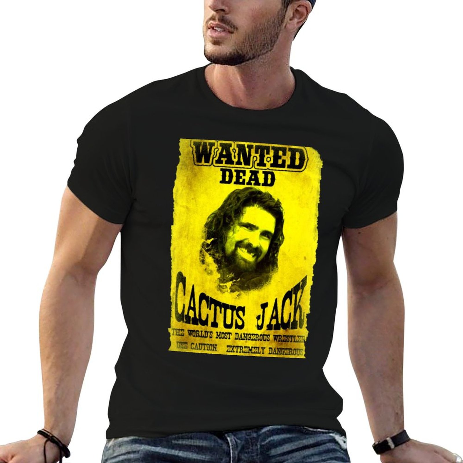 Cactus Jack Tee - T-shirt CACTUS JACK WANTED ICON, haut