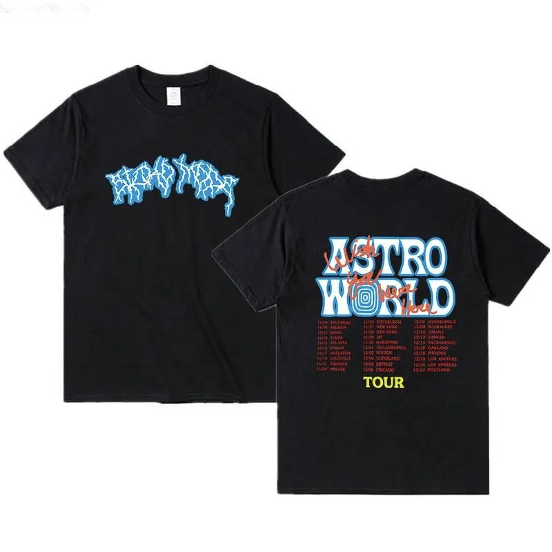 Cactus Jack Tee - Nouveau T-shirt d'été Hip Hop pour