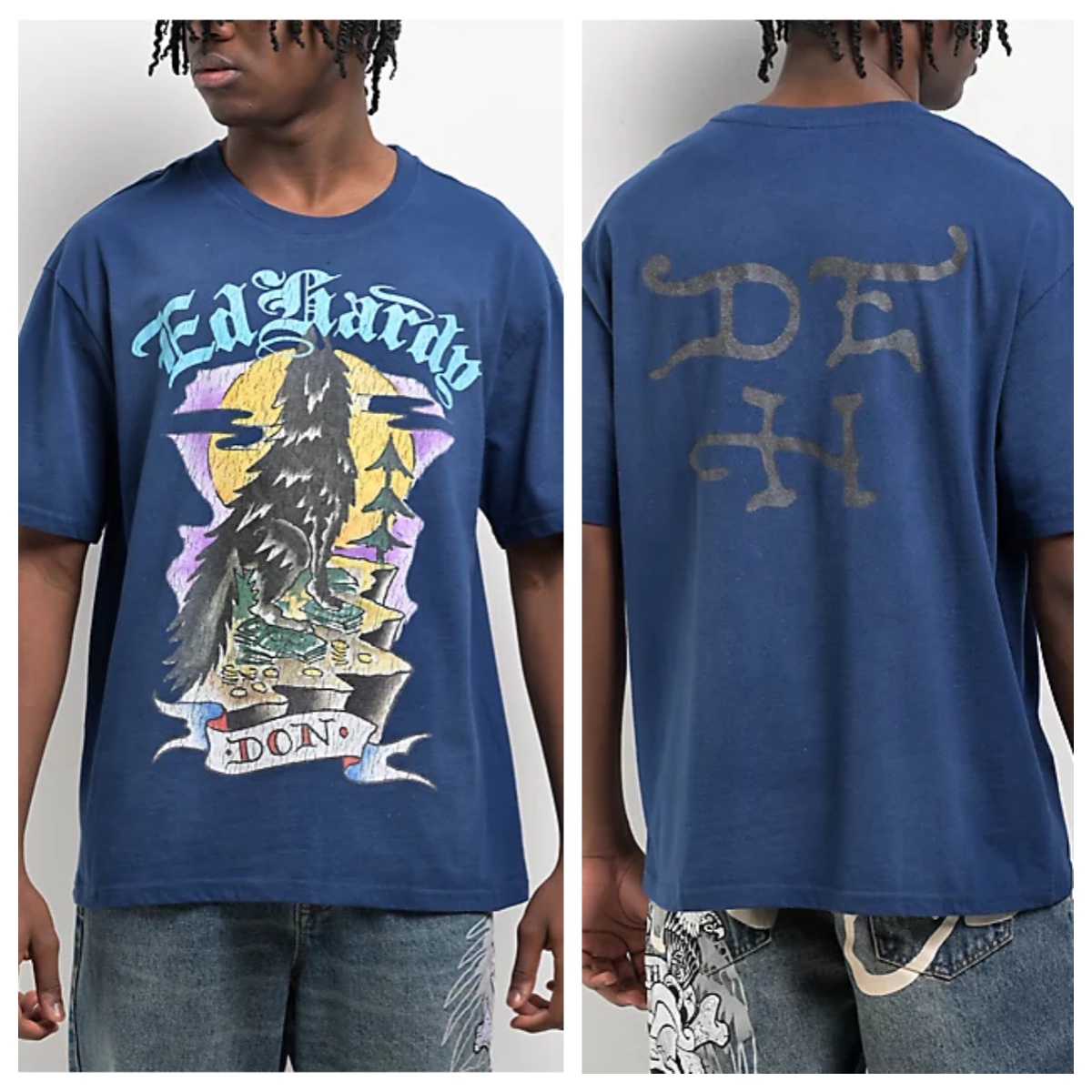 T-shirt en coton avec motif gr - Streetwear Brand Marketing avis et prix