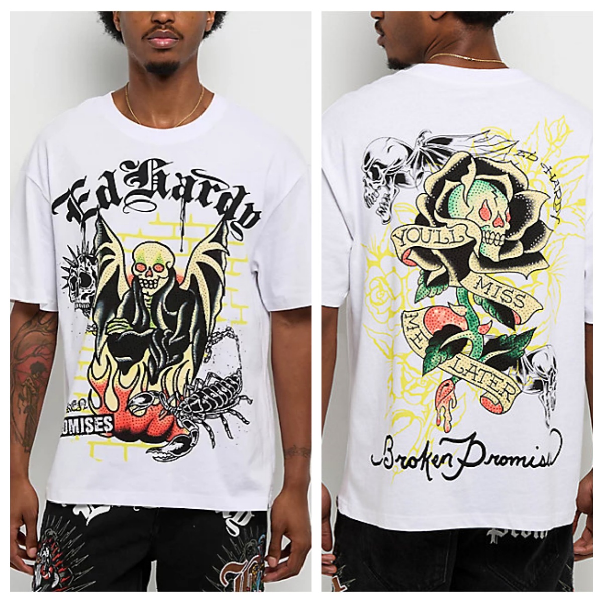 T-shirt en coton avec motif gr - Streetwear Brand Marketing avis et prix