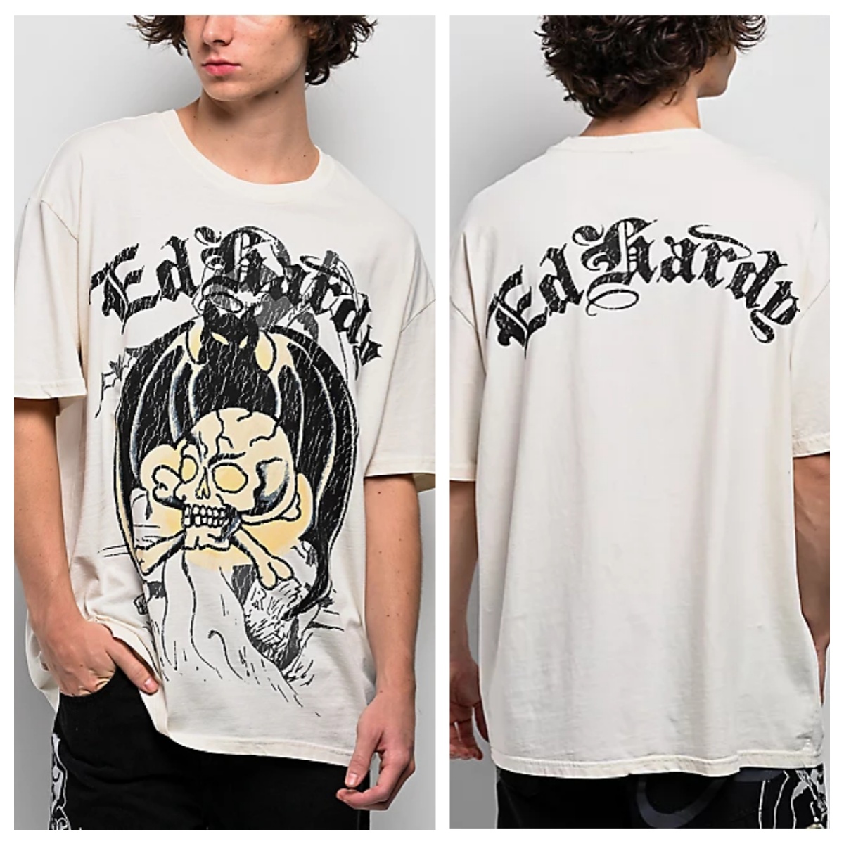 T-shirt en coton avec motif gr - Streetwear Brand Marketing avis et prix