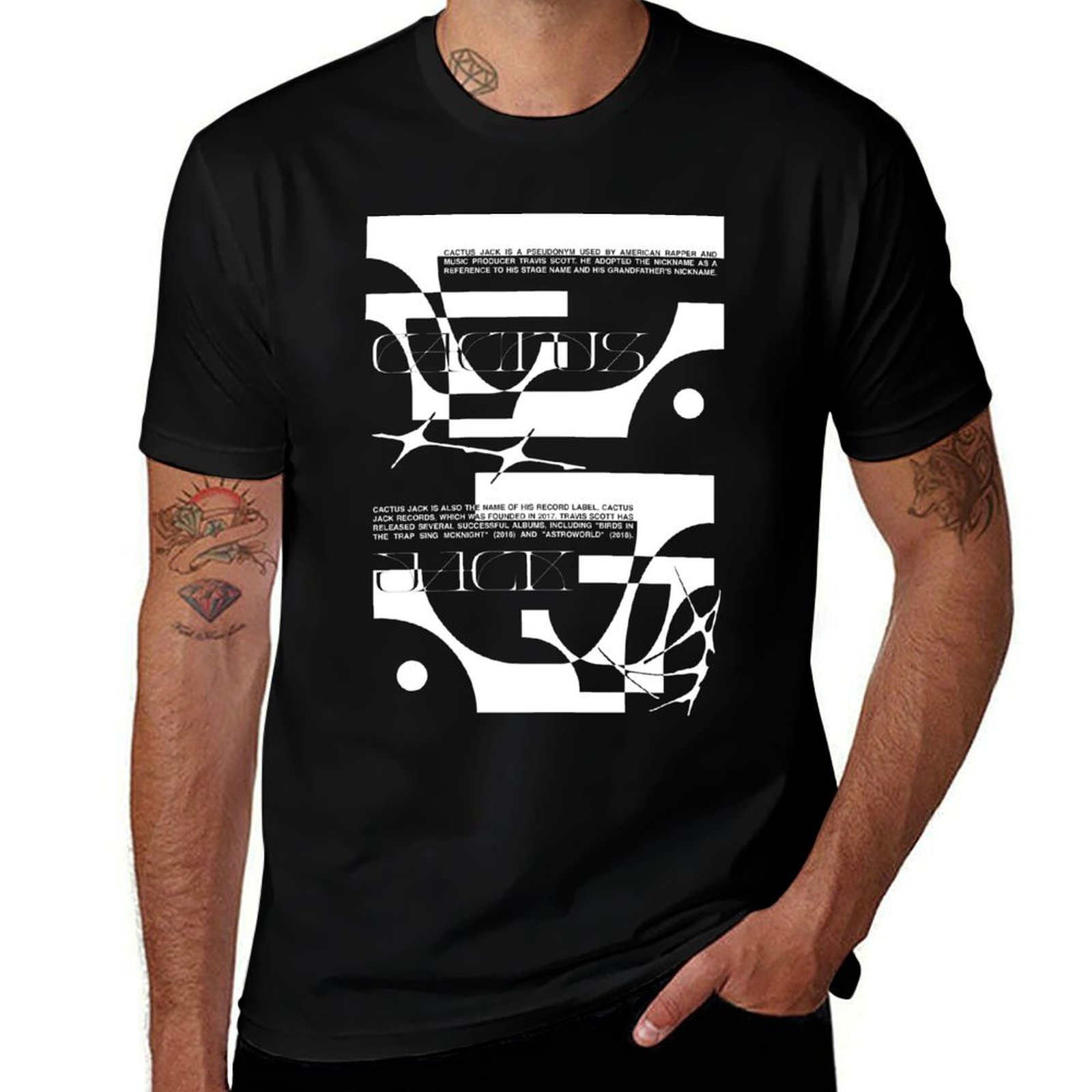 T-shirt Cactus Jack grande tai - Cactus Jack Tee avis et prix