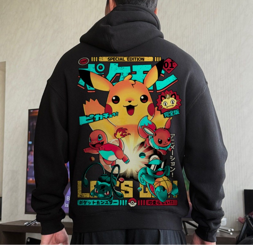 Sweat-shirt à capuche noir sur - Streetwear Brand Y2K avis et prix