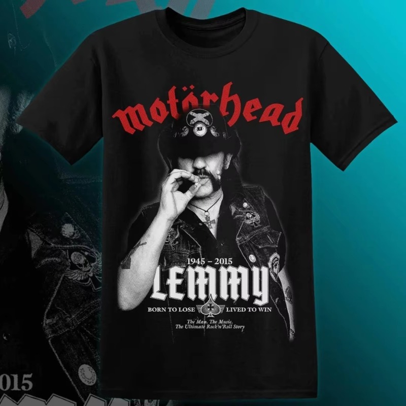 T-shirt MOTÖRHEAD LEMMY pour h - Streetwear Brand Marketing avis et prix