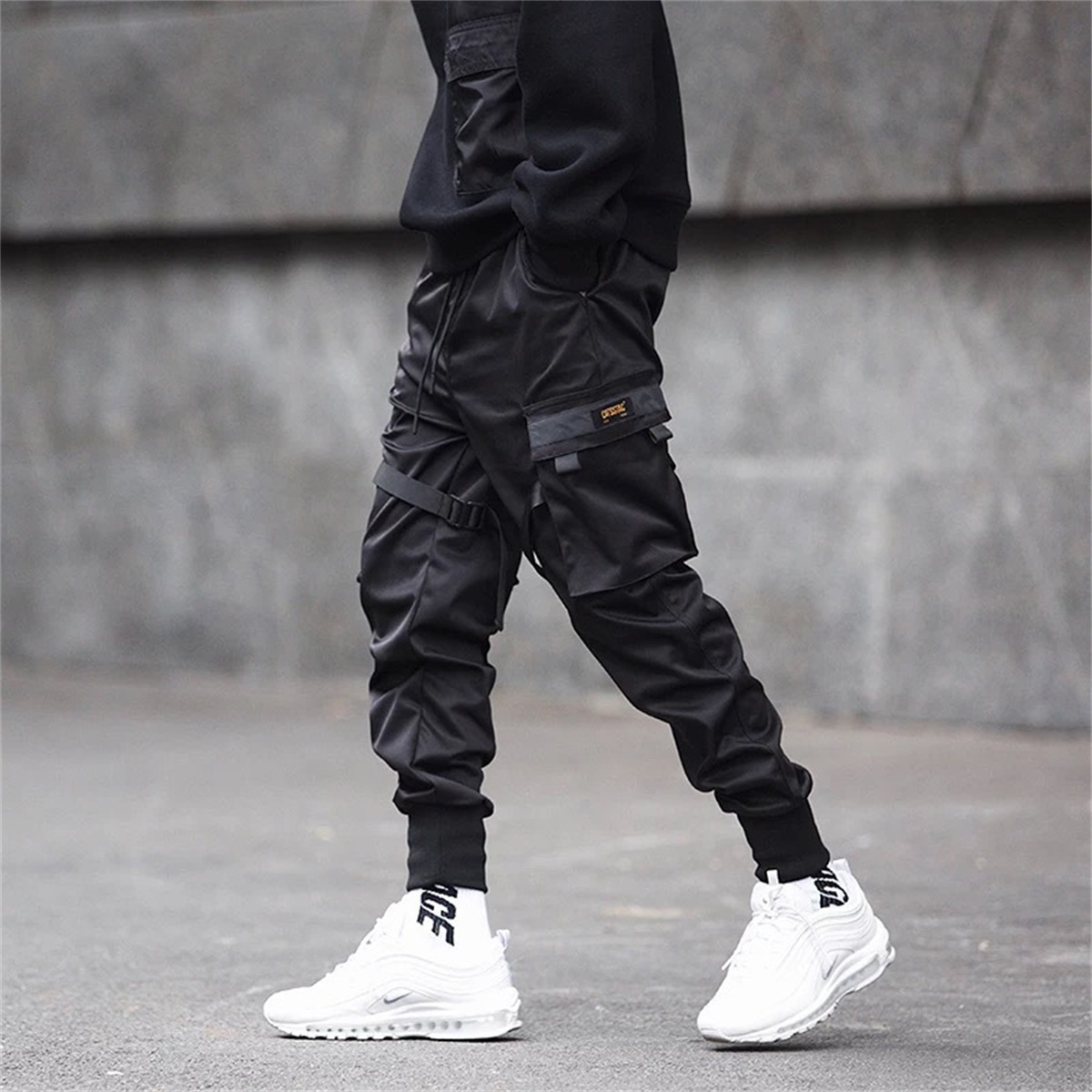 Pantalon Cargo Hip Hop noir, p - Streetwear Brand Marketing avis et prix