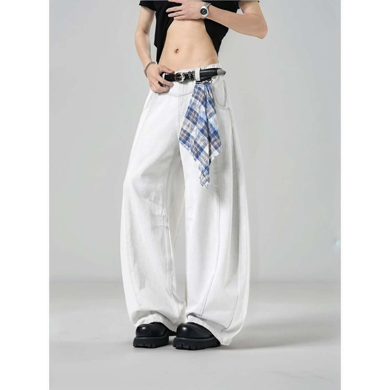 Pantalon ample à carreaux à ja - Streetwear Brand Marketing avis et prix