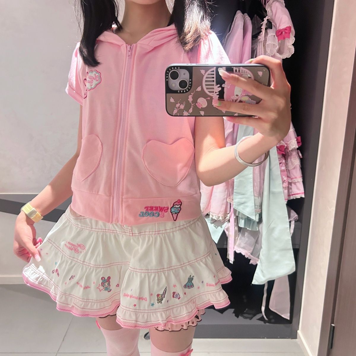 Nouvelle veste rose d'été pour - Streetwear Brand Y2K avis et prix