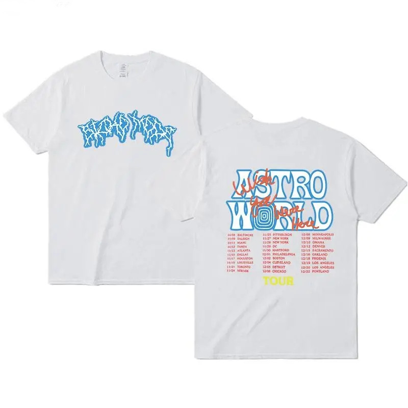Nouveau T-shirt d'été Hip Hop  - Cactus Jack Tee avis et prix